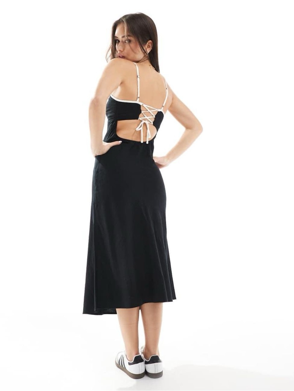 Hollister Linen Blend Dress